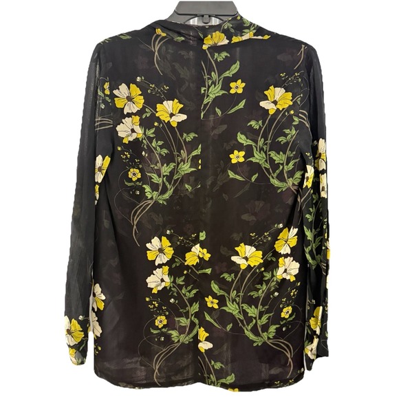 Anthropologie "WARM" Floral Lightweight Flattering Top Size OS / Small Romantic - Picture 2 of 4